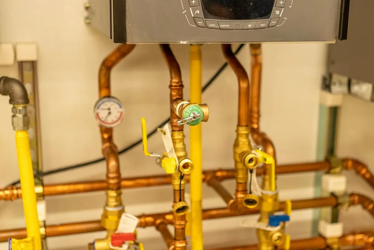 Licensed technician providing Water Heater Installation for a homeowner in Edna