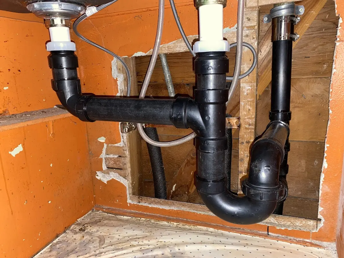 Professional Plumbing Inspection equipment and tools on the job in Edna